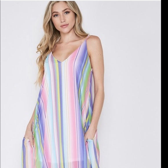 Multi Color Dress! - Picture 2 of 2